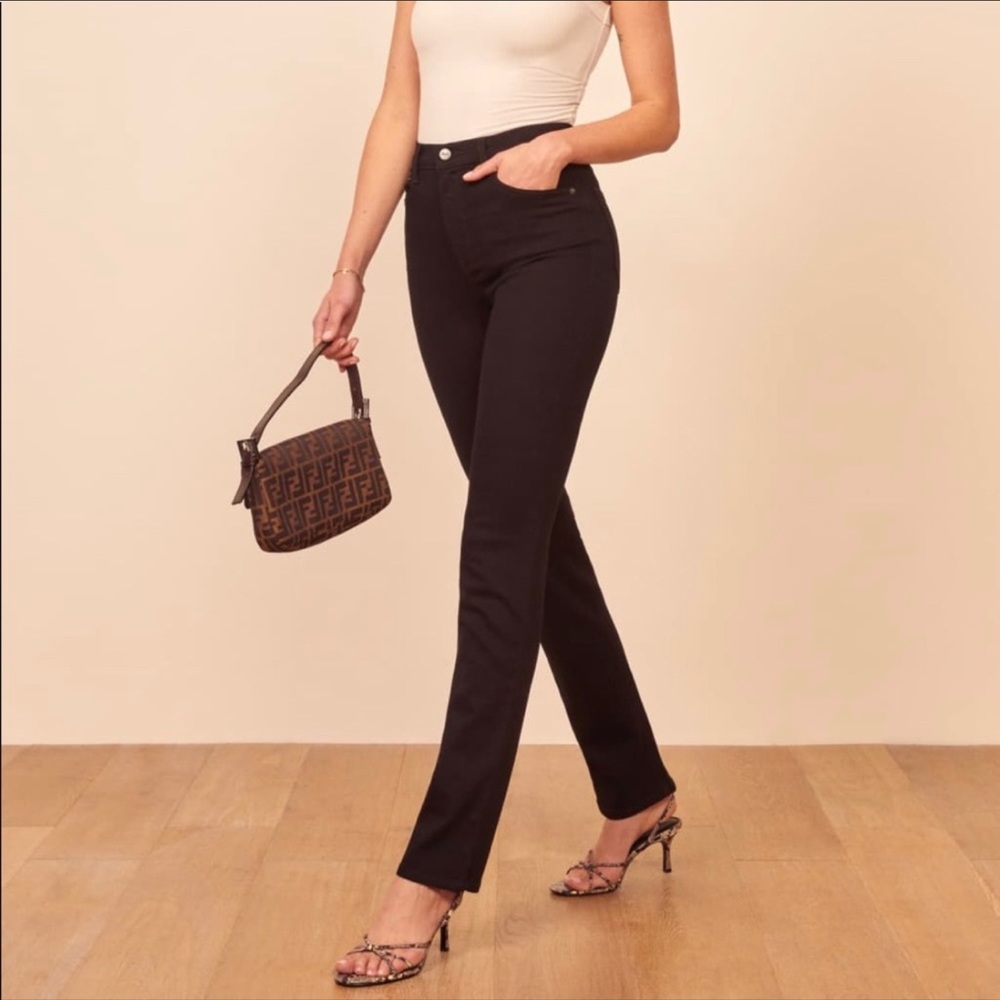NWT Reformation Audrey Straight Leg Jeans